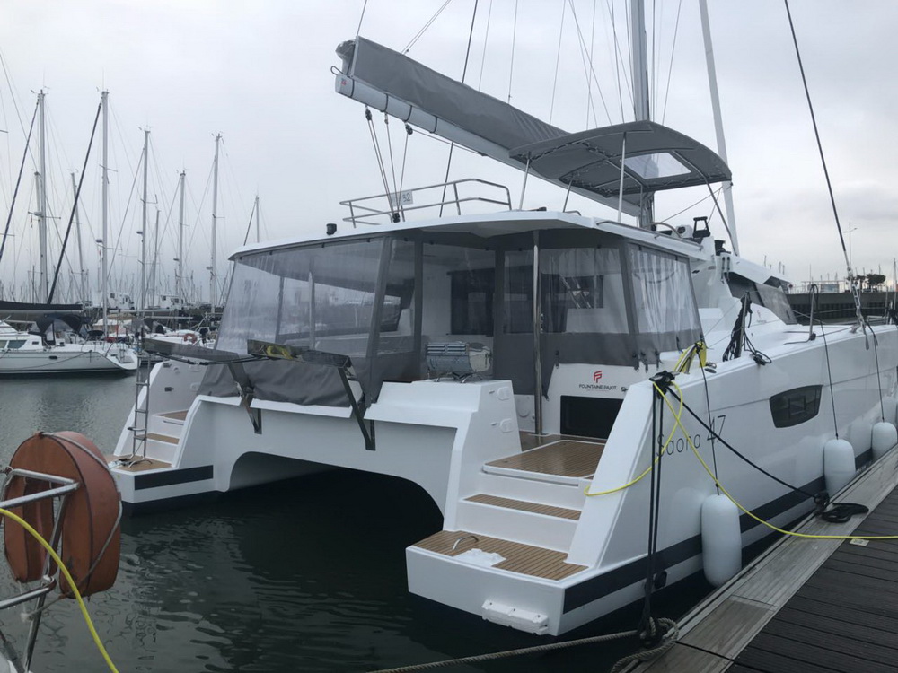 Saona 47 - Luxury Yacht Charter Croatia & Boat hire in Croatia Istria and Kvarner Gulf Pula Pula Tehnomont Marina Veruda 2