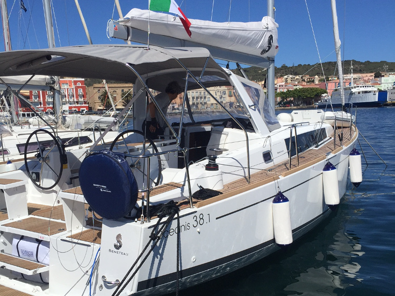 Oceanis 38 - Yacht Charter Carloforte & Boat hire in Italy Sardinia Costa del Sud Isola di San Pietro Carloforte Carloforte 1
