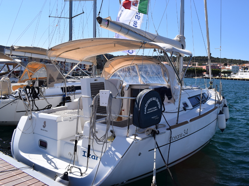 Oceanis 34 - Yacht Charter Carloforte & Boat hire in Italy Sardinia Costa del Sud Isola di San Pietro Carloforte Carloforte 1