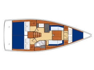 Oceanis 35.1 - Yacht Charter Carloforte & Boat hire in Italy Sardinia Costa del Sud Isola di San Pietro Carloforte Carloforte 4