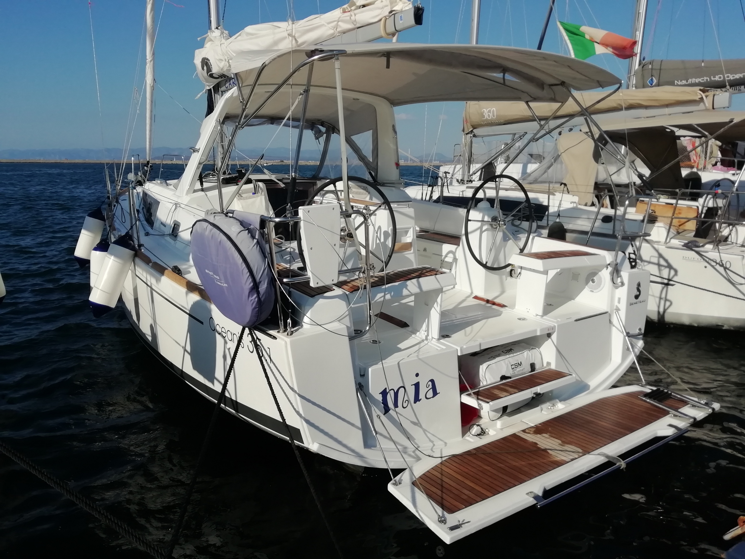 Oceanis 35.1 - Yacht Charter Carloforte & Boat hire in Italy Sardinia Costa del Sud Isola di San Pietro Carloforte Carloforte 2
