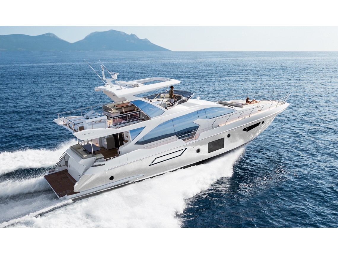 Azimut 72 - Luxury Yacht Charter Croatia & Boat hire in Croatia Šibenik Marina Mandalina 1