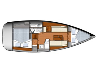 Sun Odyssey 33i - Yacht Charter Palamos & Boat hire in Spain Catalonia Costa Brava Girona Palamos Palamos 1