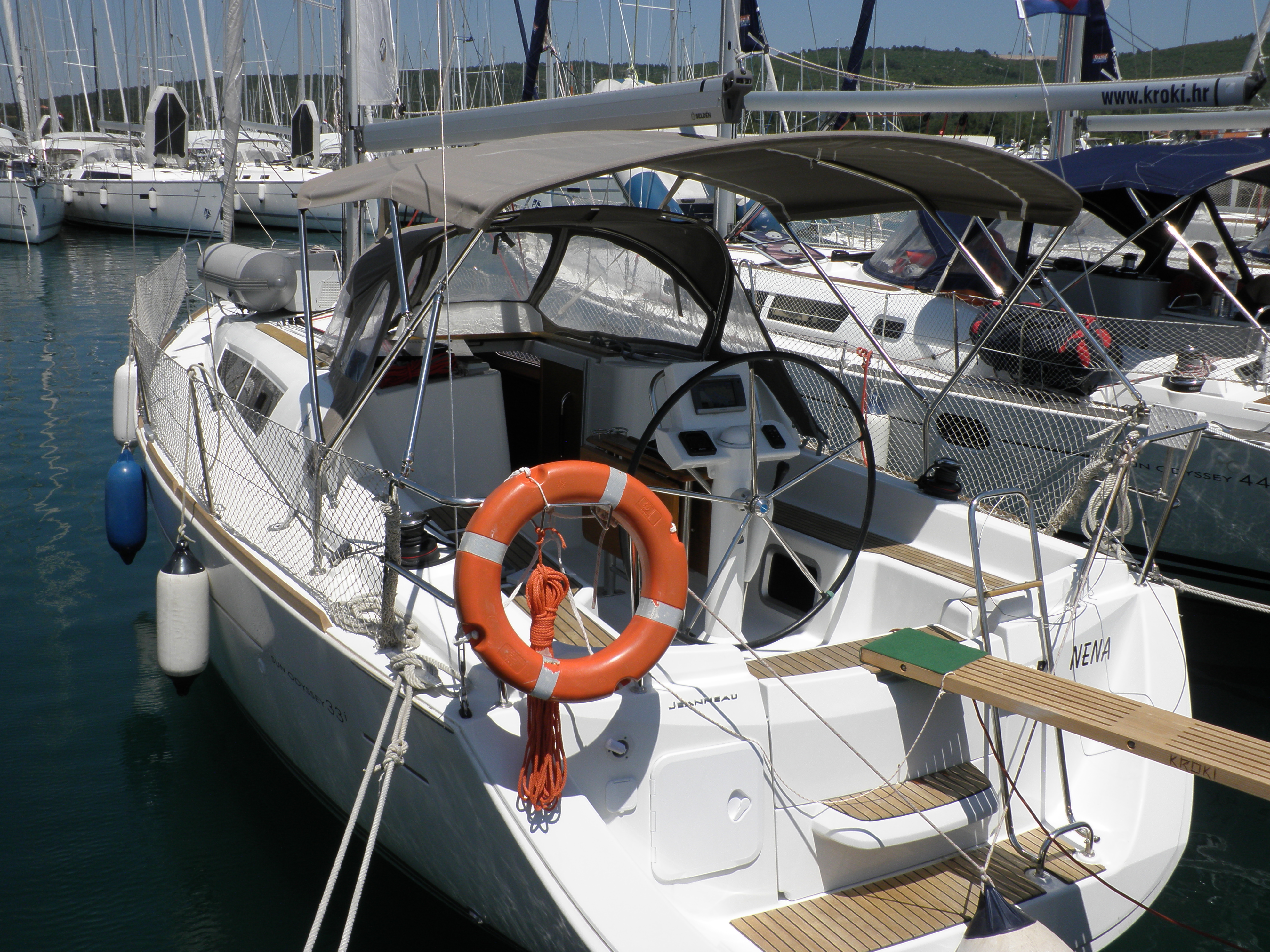 Sun Odyssey 33i - Yacht Charter Sukosan & Boat hire in Croatia Zadar Sukošan Marina D-Marin Dalmacija 5