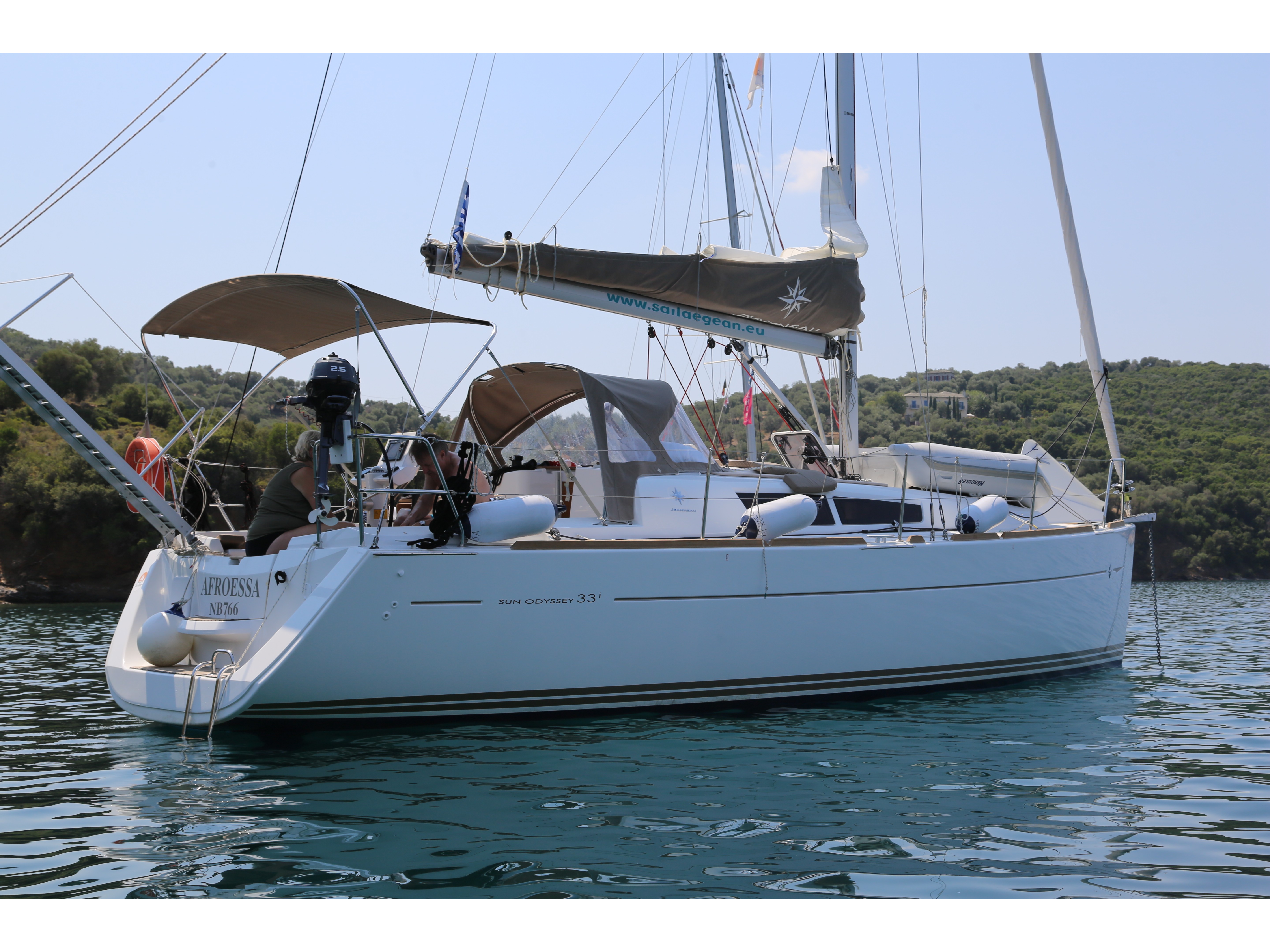 Sun Odyssey 33i - Yacht Charter Skopelos & Boat hire in Greece Sporades Skopelos Loutraki Harbour 1