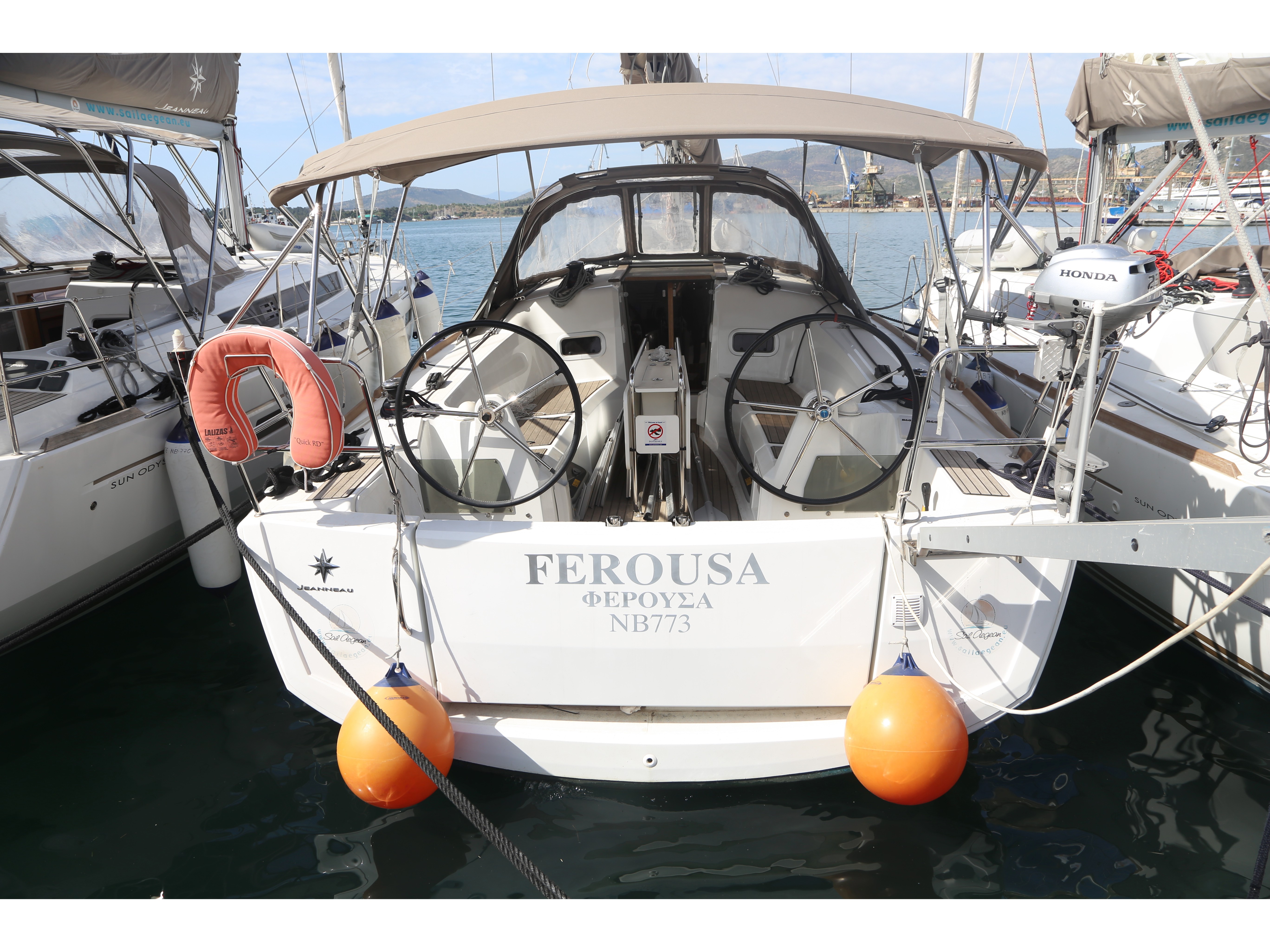 Sun Odyssey 349 - Yacht Charter Skopelos & Boat hire in Greece Sporades Skopelos Loutraki Harbour 1
