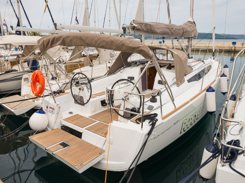 Sun Odyssey 349 - Yacht Charter Pirovac & Boat hire in Croatia Šibenik Pirovac Marina Pirovac 1
