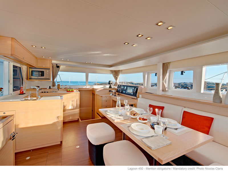 Lagoon 450 - Yacht Charter Olbia & Boat hire in Italy Sardinia Costa Smeralda Olbia Marina di Olbia 3