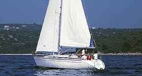 Elan 38 - Yacht Charter Muggia & Boat hire in Italy Gulf of Trieste Muggia Porto San Rocco 1