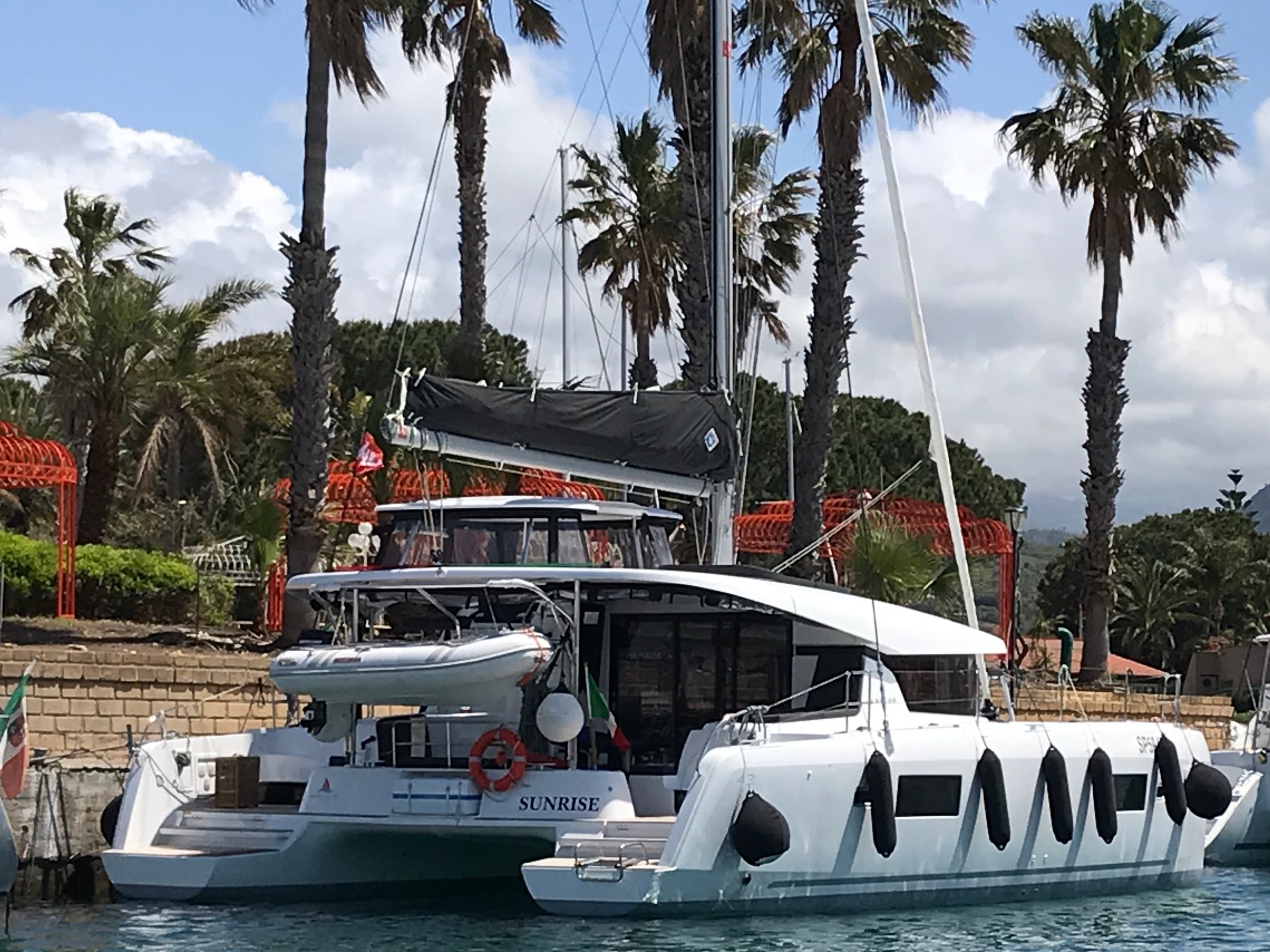 Lagoon 42 - Yacht Charter Capo d'Orlando & Boat hire in Italy Sicily Aeolian Islands Capo d'Orlando Capo d'Orlando Marina 1