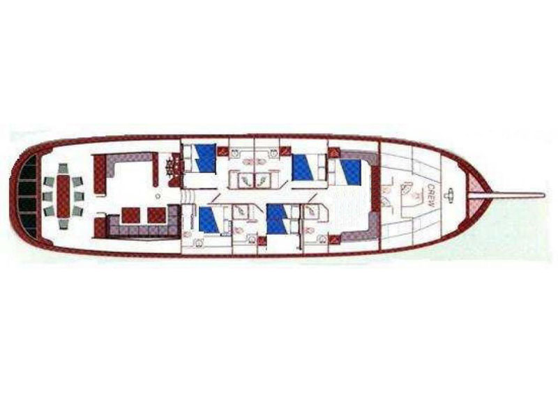 Gulet - Motor Boat Charter Sicily & Boat hire in Italy Sicily Aeolian Islands Lipari Lipari 4