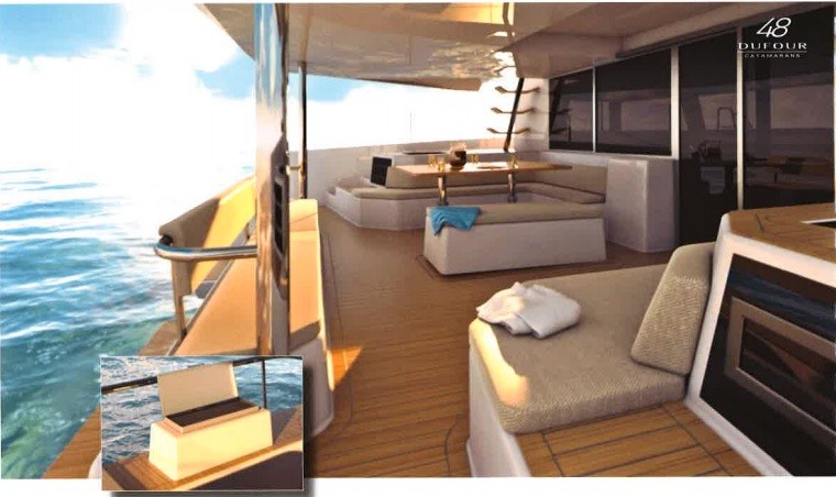 dufour catamaran 48 luxe with a/c