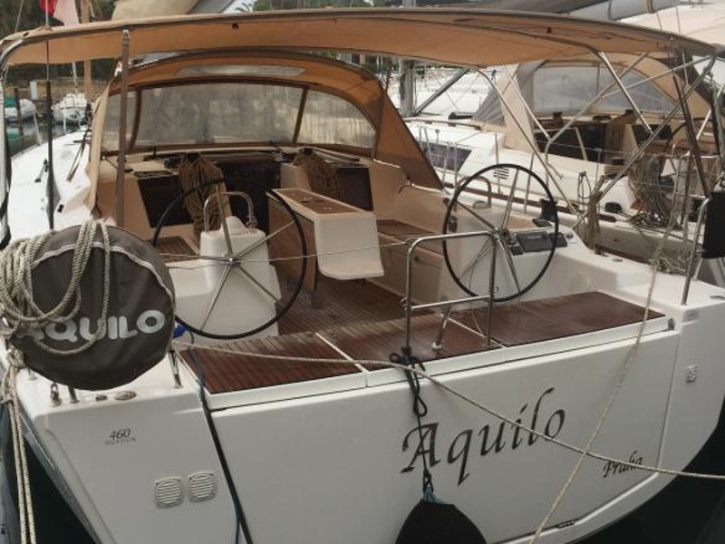 Dufour 460 Grand Large - Yacht Charter Furnari & Boat hire in Italy Sicily Aeolian Islands Furnari Marina Portorosa 3