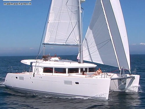 Lagoon 450 Fly - Yacht Charter Golfo Aranci & Boat hire in Italy Sardinia Costa Smeralda Golfo Aranci Marina dell'Isola 2