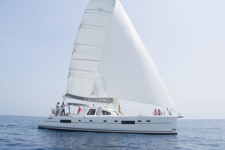 catana 55 ci with watermaker & a/c - plus