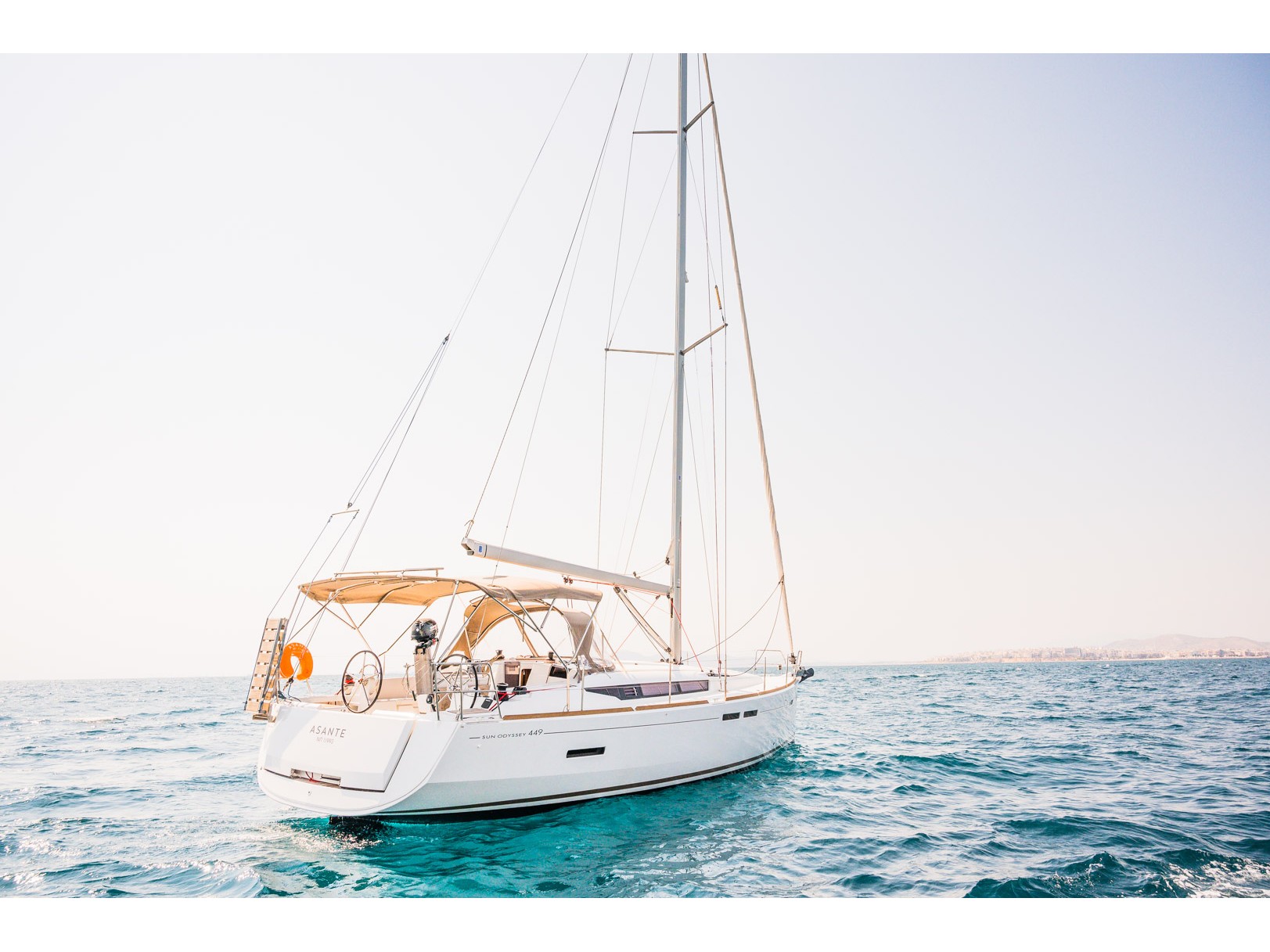 Sun Odyssey 449 - Sailboat Charter Greece & Boat hire in Greece Ionian Sea South Ionian Lefkada Lefkas Lefkas Marina 3
