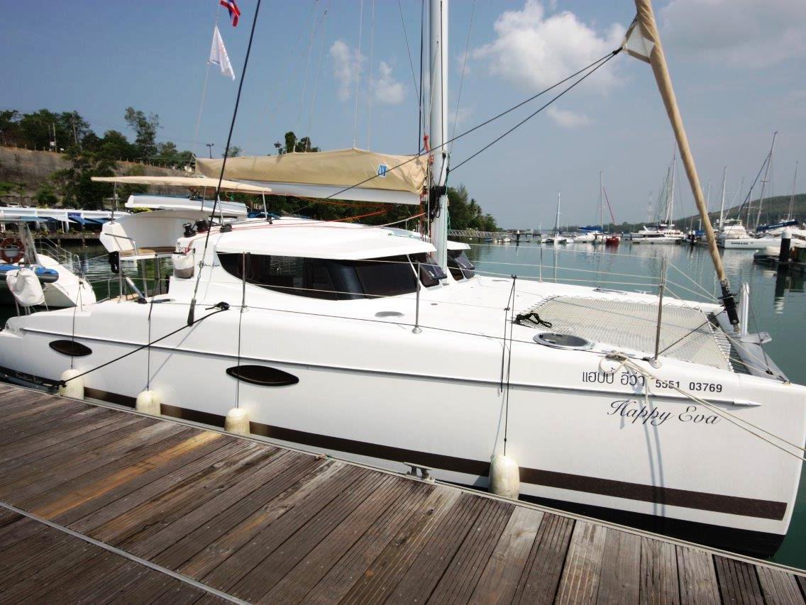 Mahe 36 - Catamaran Charter Thailand & Boat hire in Thailand Phuket Yacht Haven Marina 1