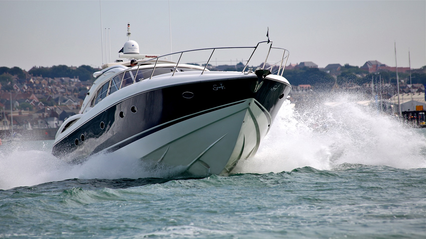 sunseeker predator 56 - Yacht Charter The Solent & Boat hire in United Kingdom England The Solent Southampton Southampton Ocean Village Marina 1