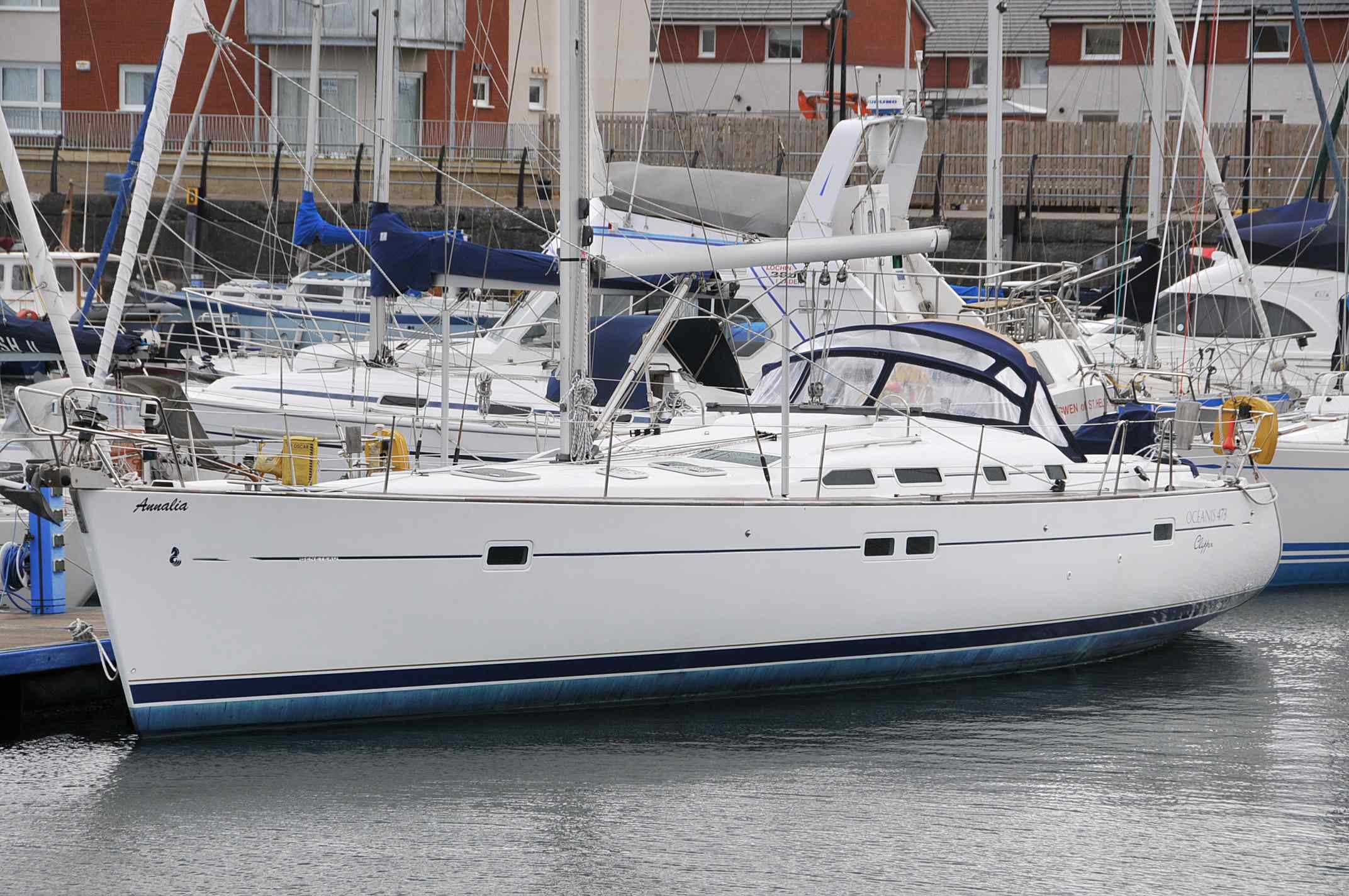 beneteau oceanis 473 - Yacht Charter Scotland & Boat hire in United Kingdom Scotland Firth of Clyde Ardrossan Marina Clyde 1