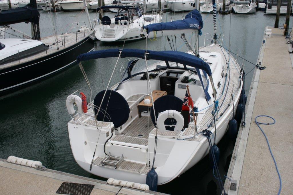 Dufour 425 Grand Large - Yacht Charter The Solent & Boat hire in United Kingdom England The Solent Lymington Lymington Yacht Haven Marina 2