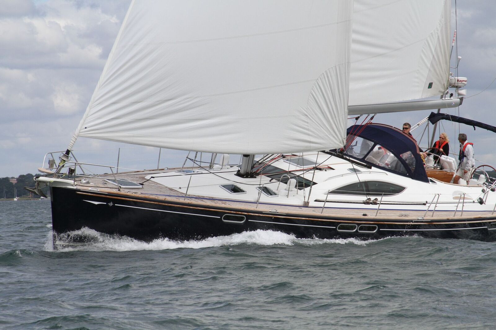 Jeanneau 54DS - Yacht Charter The Solent & Boat hire in United Kingdom England The Solent Lymington Lymington Yacht Haven Marina 3