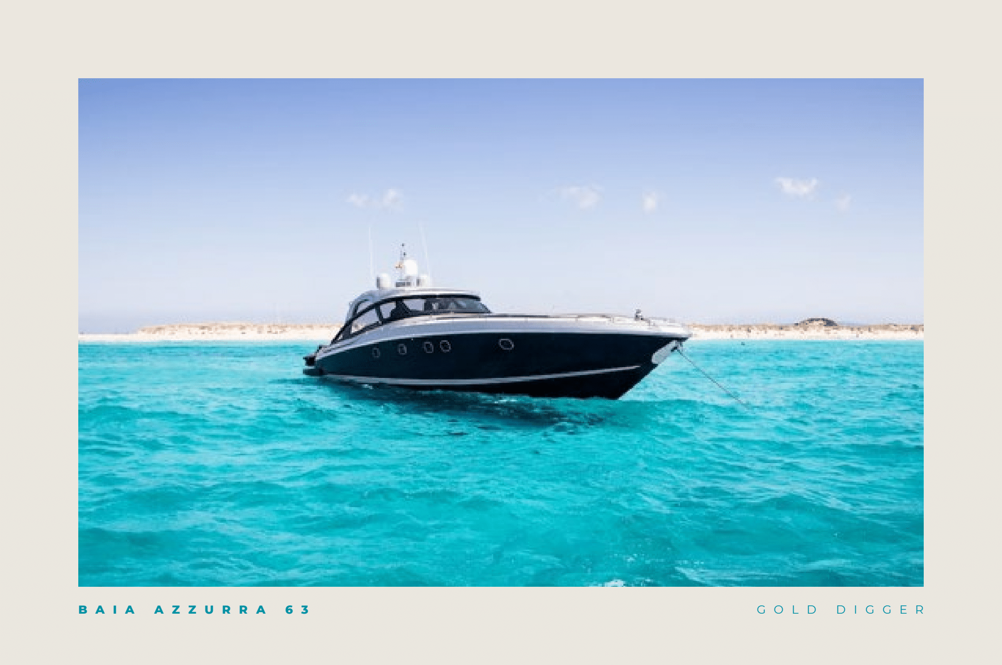Azzurra 63 - Motor Boat Charter Balearics & Boat hire in Spain Balearic Islands Ibiza and Formentera Ibiza Ibiza Marina Ibiza 3