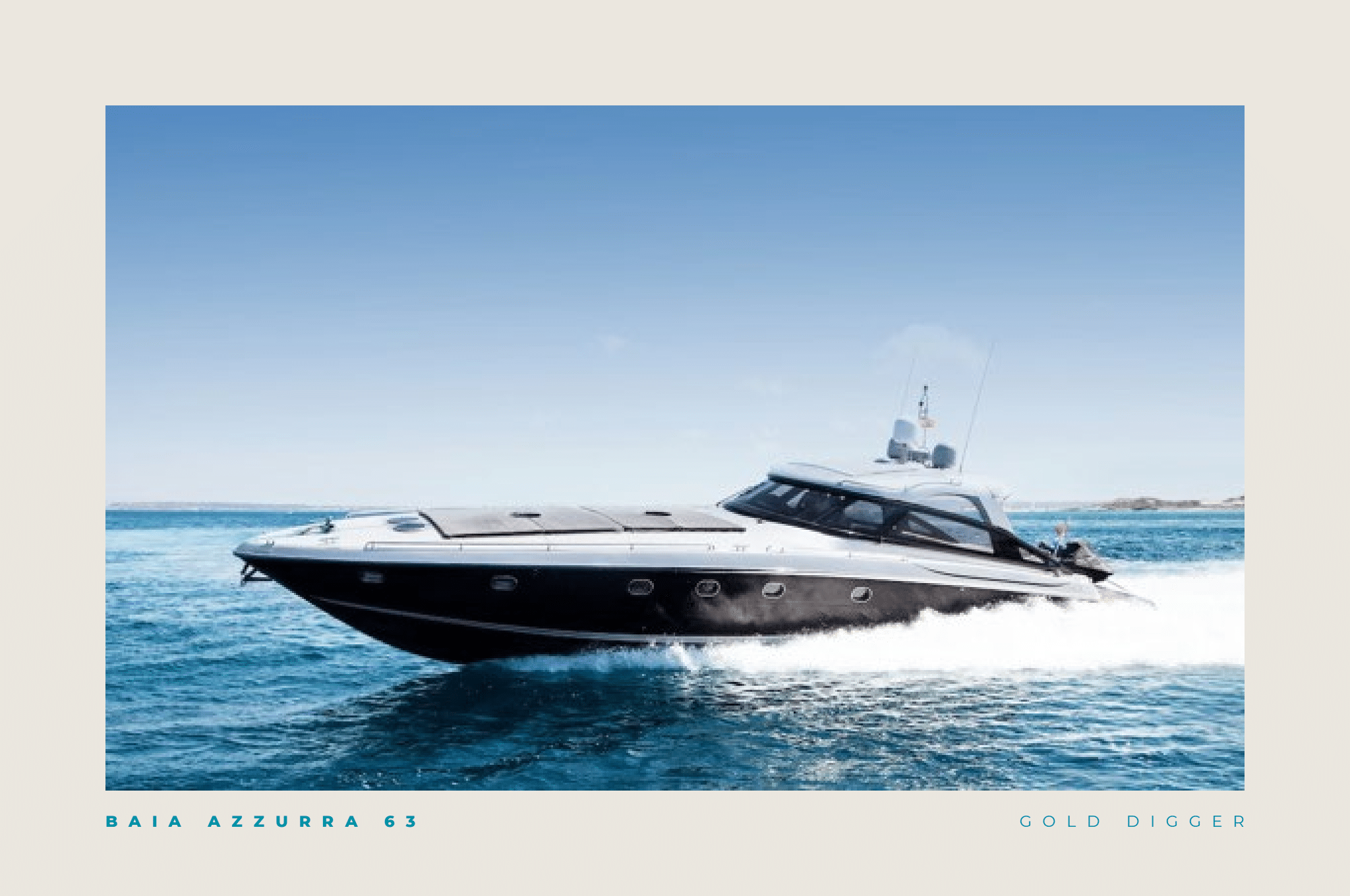 Azzurra 63 - Motor Boat Charter Balearics & Boat hire in Spain Balearic Islands Ibiza and Formentera Ibiza Ibiza Marina Ibiza 4